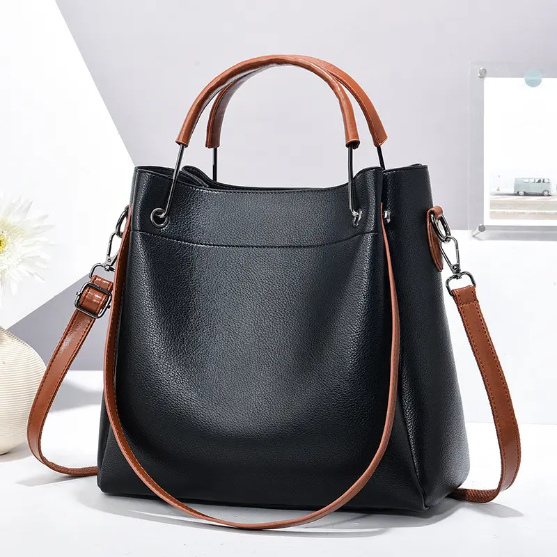 High Quality Women PU Leather Luxury Handbag Versatile Ladies Shoulder Crossbody Bags High-end Commuting Bag Women Shopping Tote