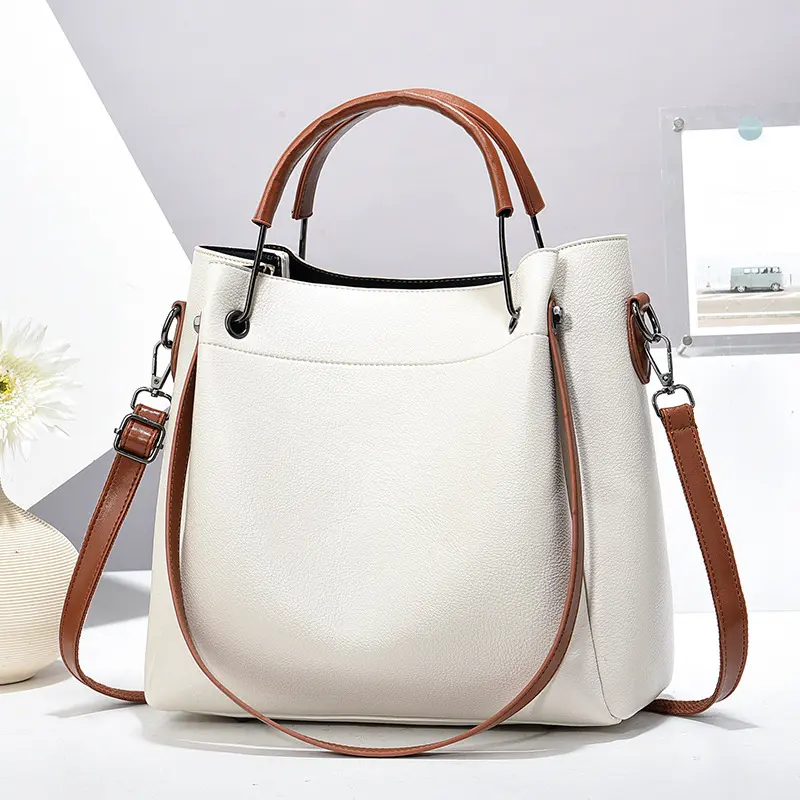 High Quality Women PU Leather Luxury Handbag Versatile Ladies Shoulder Crossbody Bags High-end Commuting Bag Women Shopping Tote