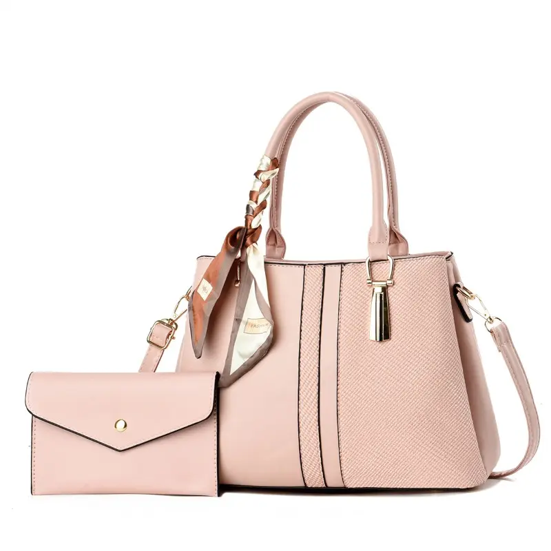 2pcs/set Luxury Brand Women Crossbody Shoulder Bag Fashionable 2025 New Ladies Handbag Brand Women Travel Shopper Totes Bags