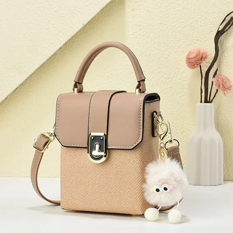 Mini Crossbody Shoulder Bag for Women Simple Fashion Mobile Phone Bag Summer New Arrival PU Leather Versatile Handbag