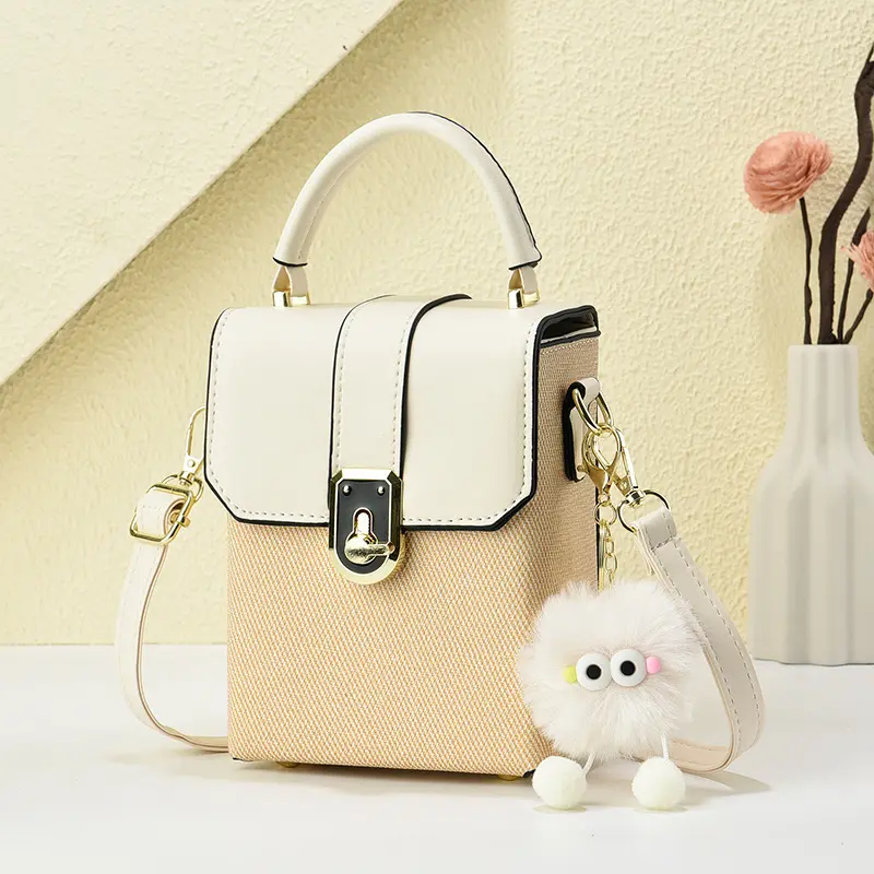 Mini Crossbody Shoulder Bag for Women Simple Fashion Mobile Phone Bag Summer New Arrival PU Leather Versatile Handbag