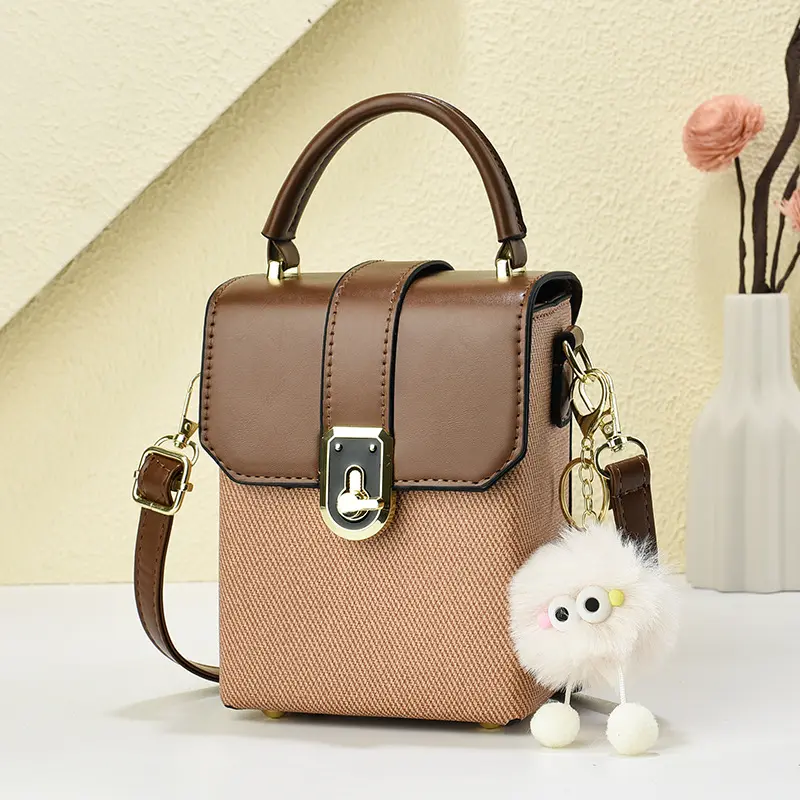 Mini Crossbody Shoulder Bag for Women Simple Fashion Mobile Phone Bag Summer New Arrival PU Leather Versatile Handbag