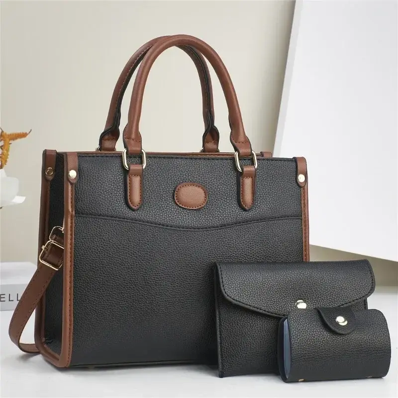 Classic Retro Women's Handbag Large Capacity Shoulder Bag High-quality Commuting Tote Bag Luxury Brand Designer Crossbody Bag