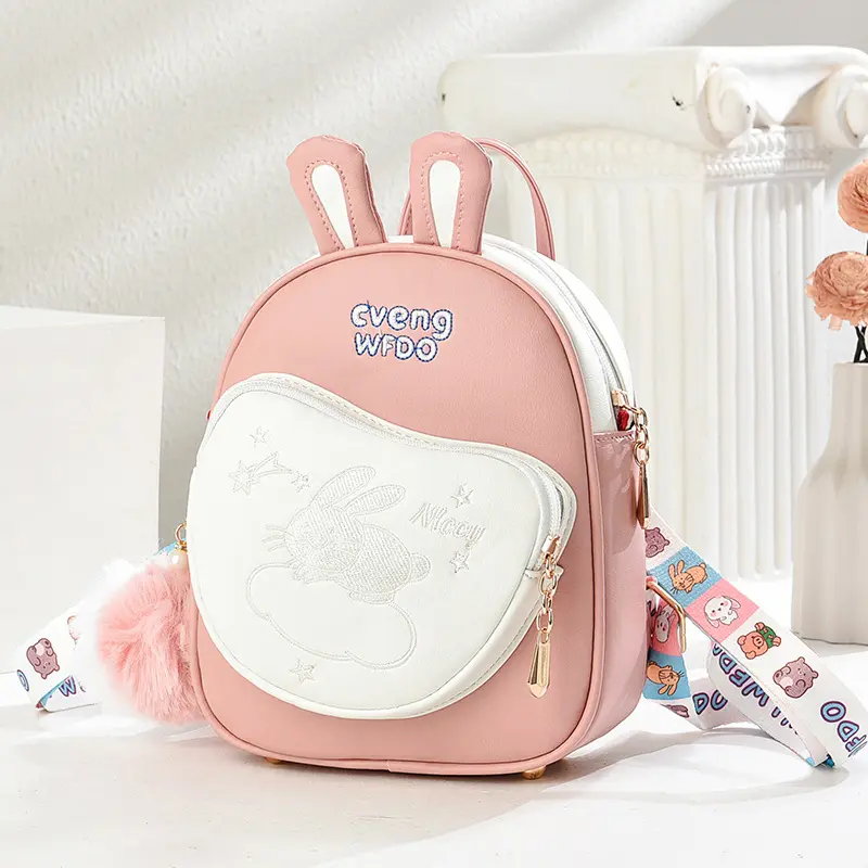 Outdoor Travel Girls Children's Bag Cartoon Pattern Cute Girls Crossbody Bag Single Shoulder Bag Brand Women Small Backpack Bags
