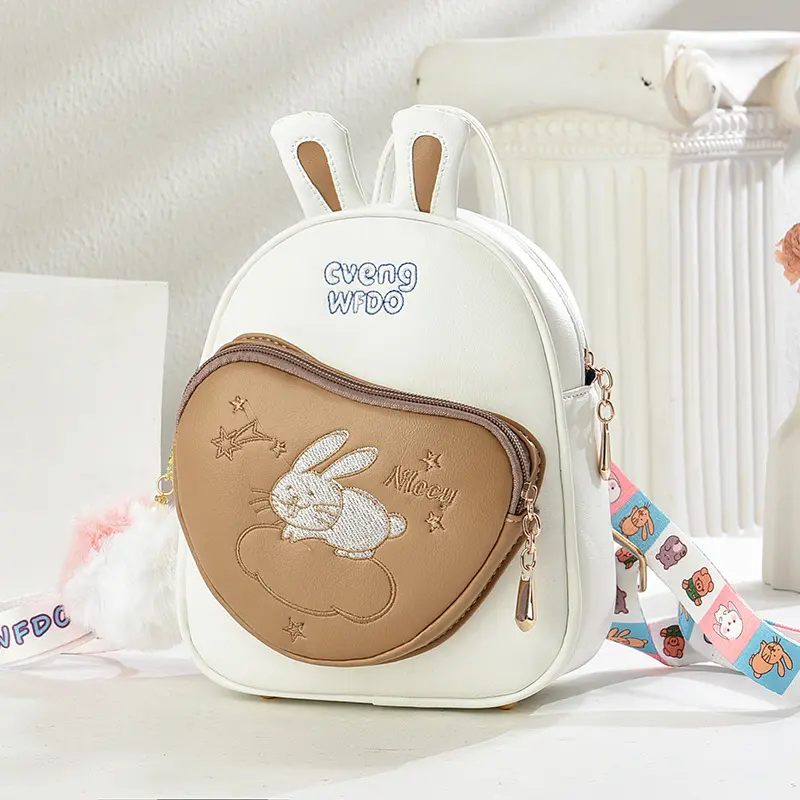 Outdoor Travel Girls Children's Bag Cartoon Pattern Cute Girls Crossbody Bag Single Shoulder Bag Brand Women Small Backpack Bags