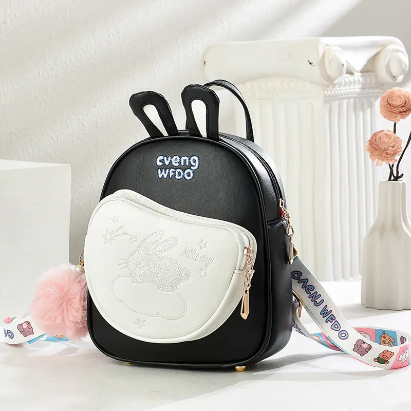 Outdoor Travel Girls Children's Bag Cartoon Pattern Cute Girls Crossbody Bag Single Shoulder Bag Brand Women Small Backpack Bags