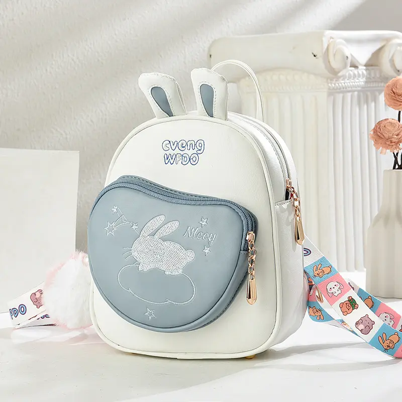 Outdoor Travel Girls Children's Bag Cartoon Pattern Cute Girls Crossbody Bag Single Shoulder Bag Brand Women Small Backpack Bags