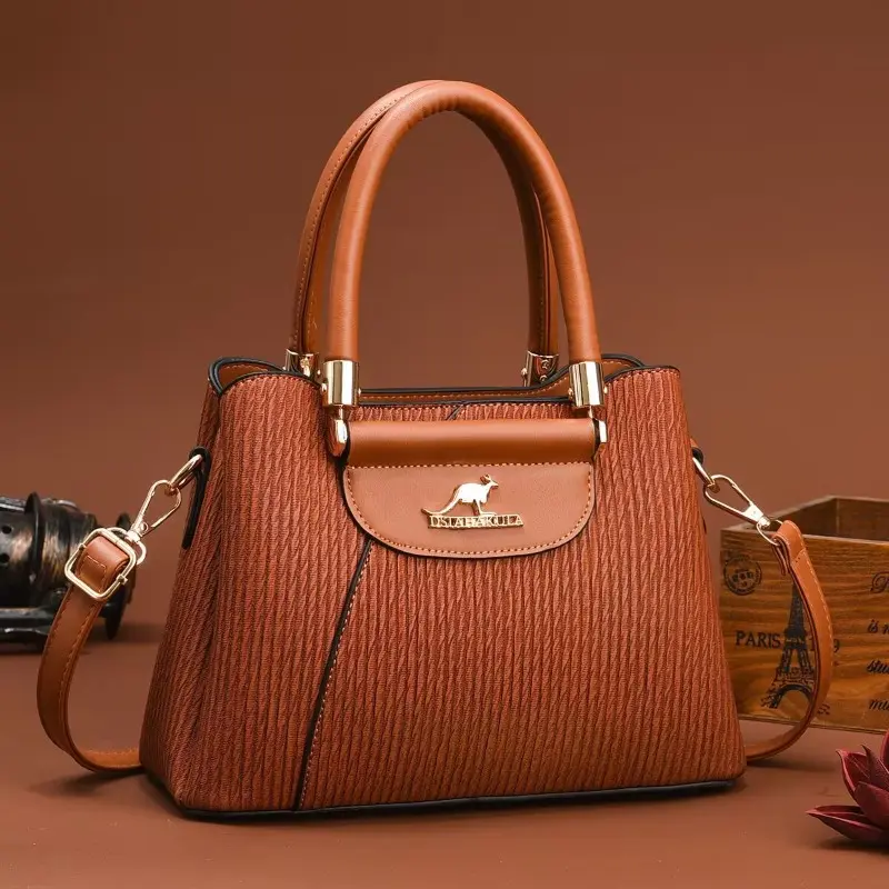 Ladies Casual Tote Hand Bag Leather Luxury Handbags Women Designer Crossbody Shoulder Bags for Women 2025 Sac A Main Femme