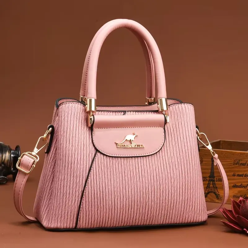 Ladies Casual Tote Hand Bag Leather Luxury Handbags Women Designer Crossbody Shoulder Bags for Women 2025 Sac A Main Femme