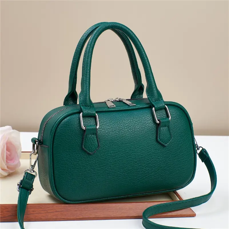 2025 New High-Quali Boston Women's Handbag Faionable Womens Crossbody Bag with Good Texture Women Shoulder Pillow Bags