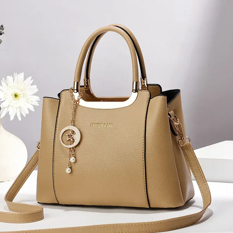 High Quality Ladies Leather Hand Bags Women Luxury Brand Shoulder Bags Designer Large Capacity Female Handbag Bolsa Feminina