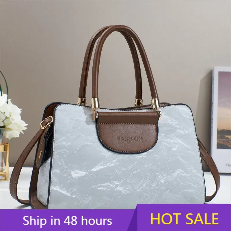 High Quality Women's Bags Designer Lady Handbags Luxury Large Capacity Shopping Bag Fashionable Ladies Shoulder Crossbody Bag
