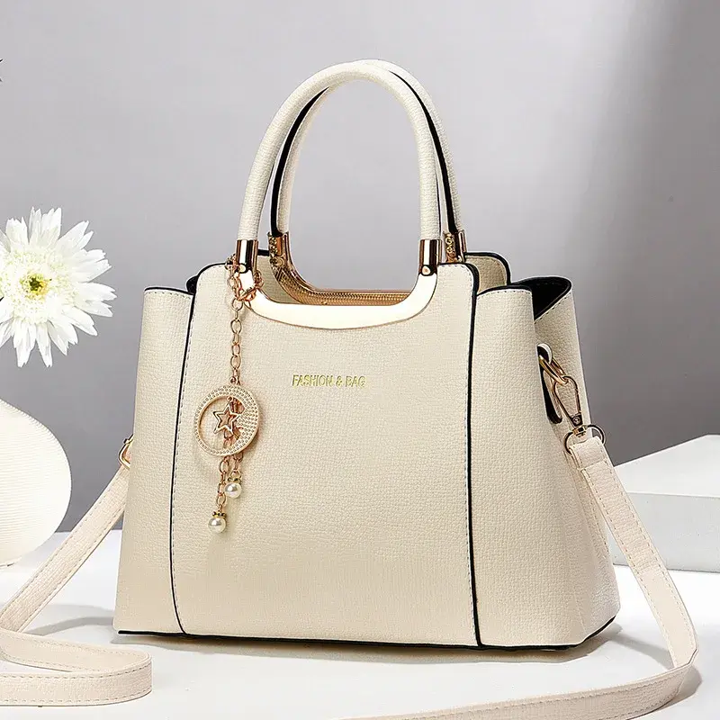 High Quality Ladies Leather Hand Bags Women Luxury Brand Shoulder Bags Designer Large Capacity Female Handbag Bolsa Feminina