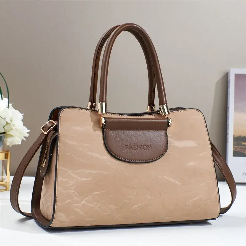 High Quality Women's Bags Designer Lady Handbags Luxury Large Capacity Shopping Bag Fashionable Ladies Shoulder Crossbody Bag