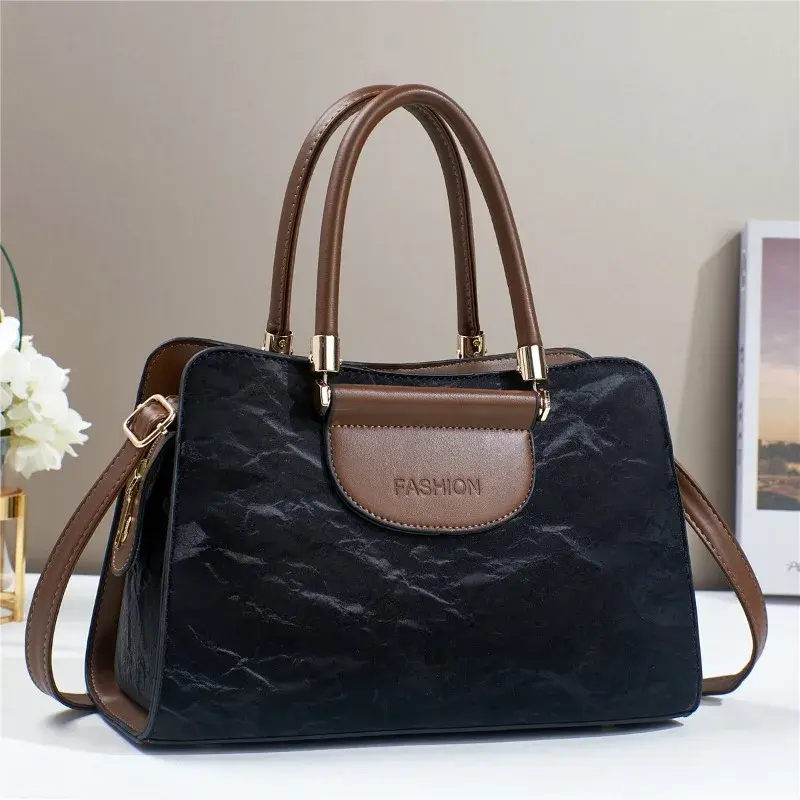 High Quality Women's Bags Designer Lady Handbags Luxury Large Capacity Shopping Bag Fashionable Ladies Shoulder Crossbody Bag