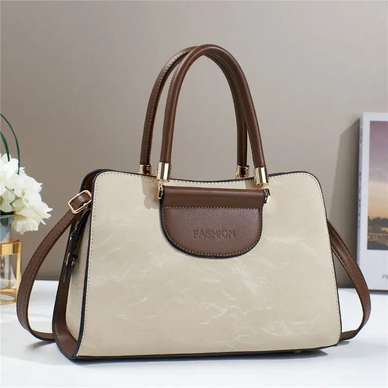 High Quality Women's Bags Designer Lady Handbags Luxury Large Capacity Shopping Bag Fashionable Ladies Shoulder Crossbody Bag