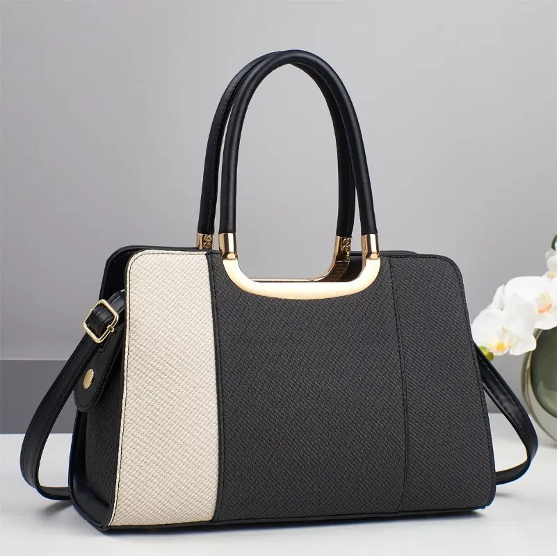 2025 New Large Capacity Women Handbags Elegant Womens Shoulder Bag Crossbody Commuter Panelled Handbag Ladies Hand Bags