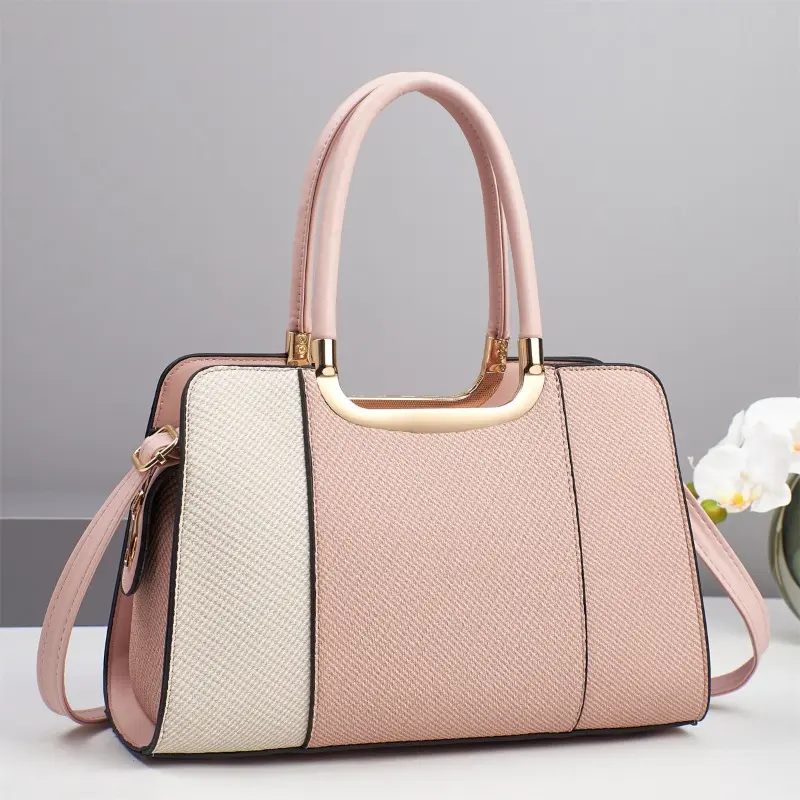 2025 New Large Capacity Women Handbags Elegant Womens Shoulder Bag Crossbody Commuter Panelled Handbag Ladies Hand Bags