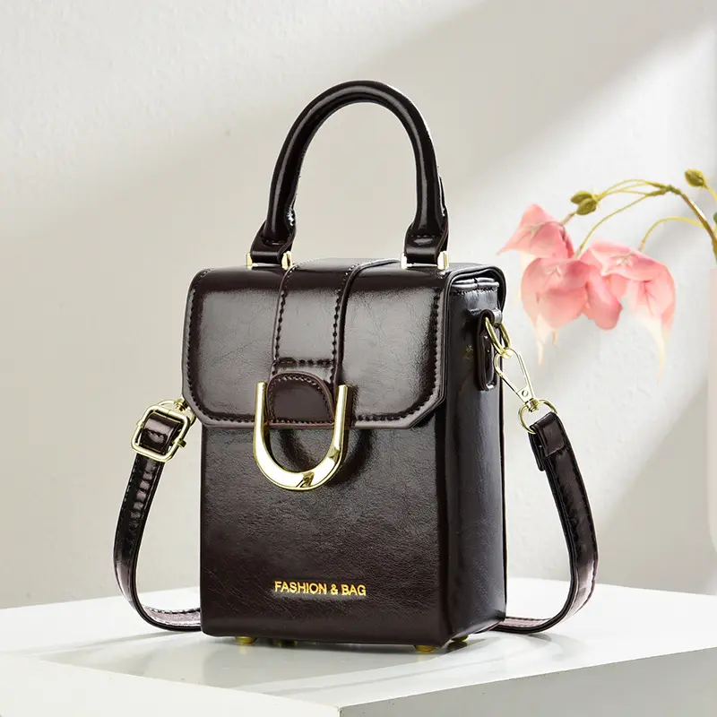 Exquisite Women's Solid Color Handbag Specially Designed for Mobile Phones High-quality Trendy Women Shoulder Crossbody Bags