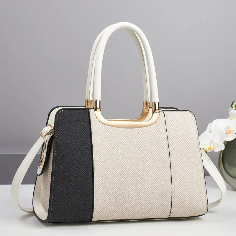 2025 New Large Capacity Women Handbags Elegant Womens Shoulder Bag Crossbody Commuter Panelled Handbag Ladies Hand Bags