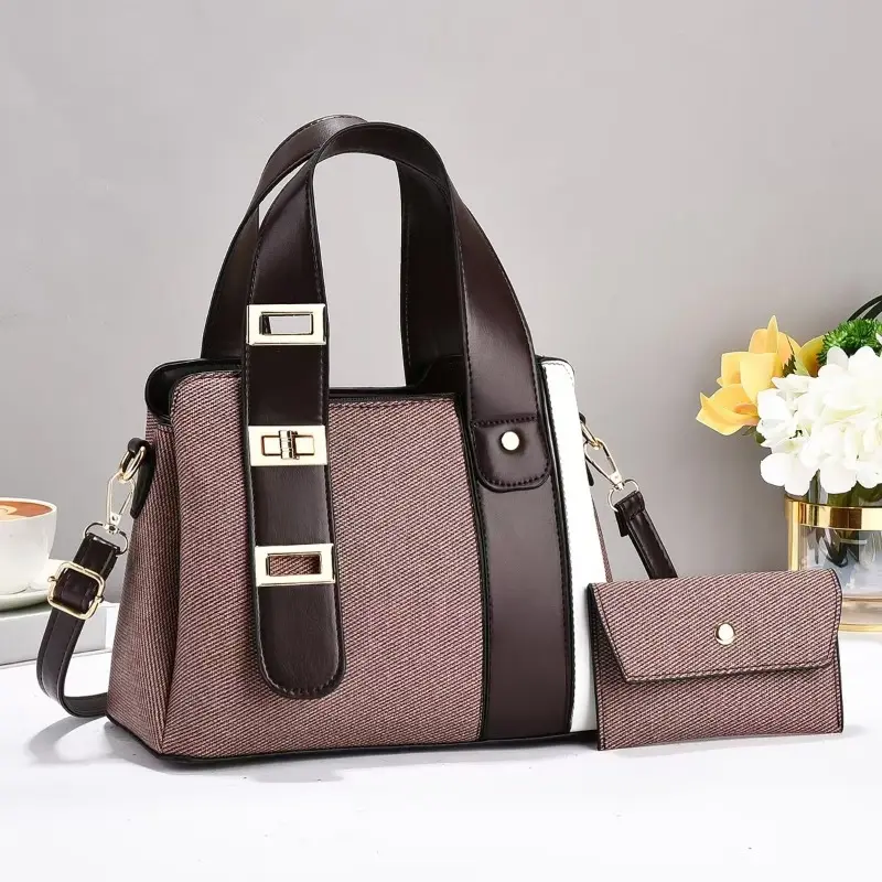 New Woman Shoulder Bag Large Capacity Handbag for Women2025 Crossbody Bag Pattern PU Portable Bucket Bag Ladies Messenger Bags