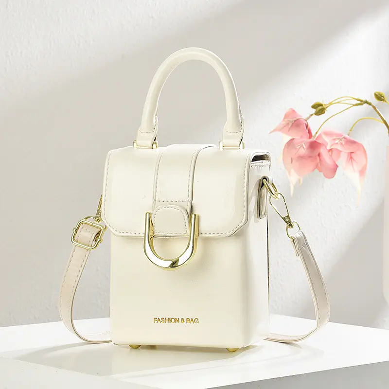 Exquisite Women's Solid Color Handbag Specially Designed for Mobile Phones High-quality Trendy Women Shoulder Crossbody Bags