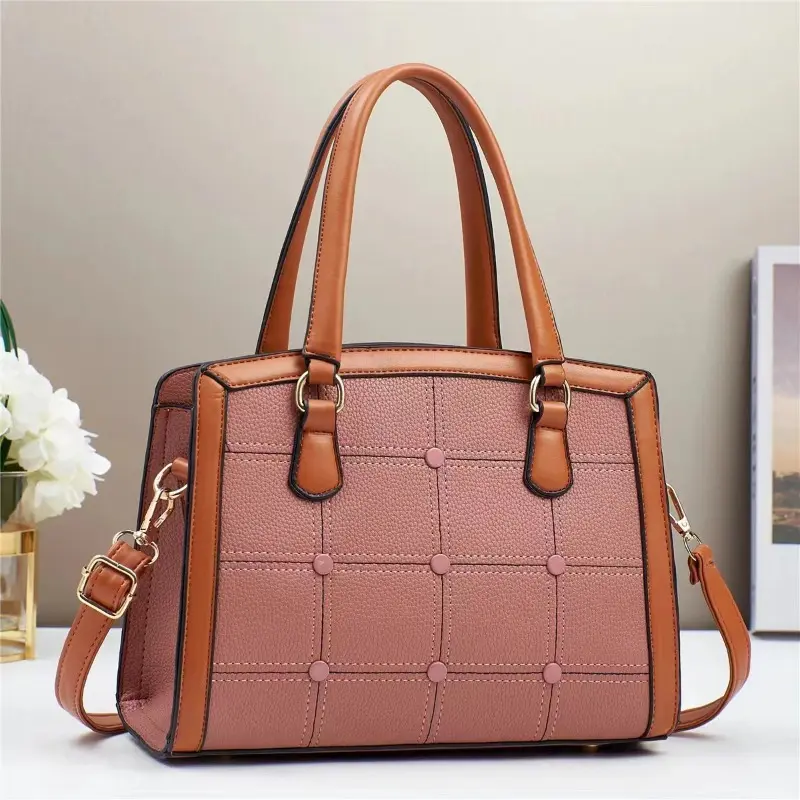 High - End Hand Bags for Women 2025 New Design Fashionable Shopping Shoulder Bags Trendy Luxury Large Capacity Female Handbags