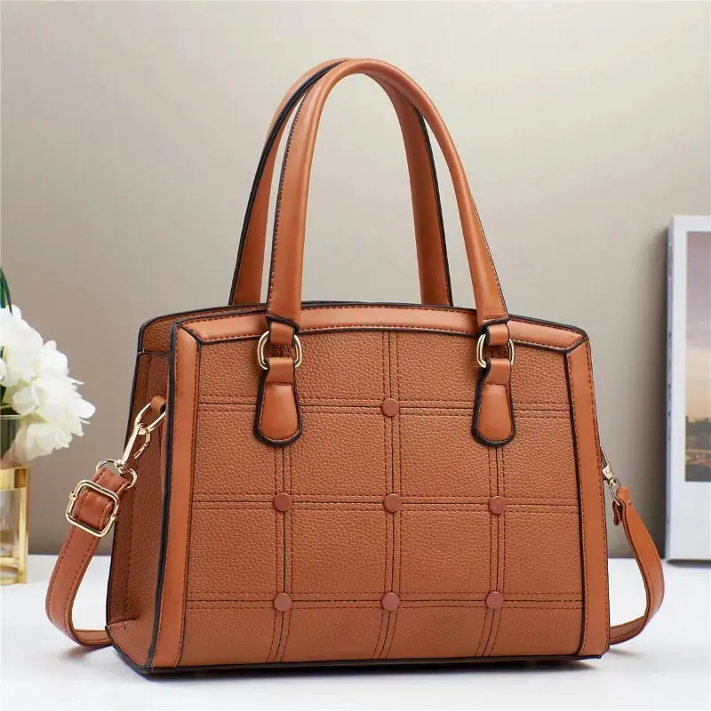 High - End Hand Bags for Women 2025 New Design Fashionable Shopping Shoulder Bags Trendy Luxury Large Capacity Female Handbags