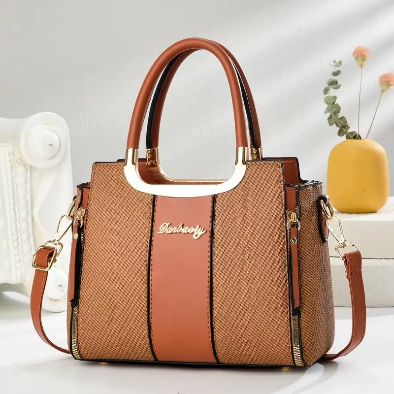 Women's Minimalist Luxury Handbag Elegant Versatile Top-Handle Shoulder Bag for Commuter New Crossbody Design Womens Bags