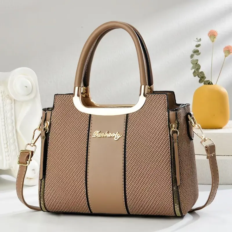 Women's Minimalist Luxury Handbag Elegant Versatile Top-Handle Shoulder Bag for Commuter New Crossbody Design Womens Bags