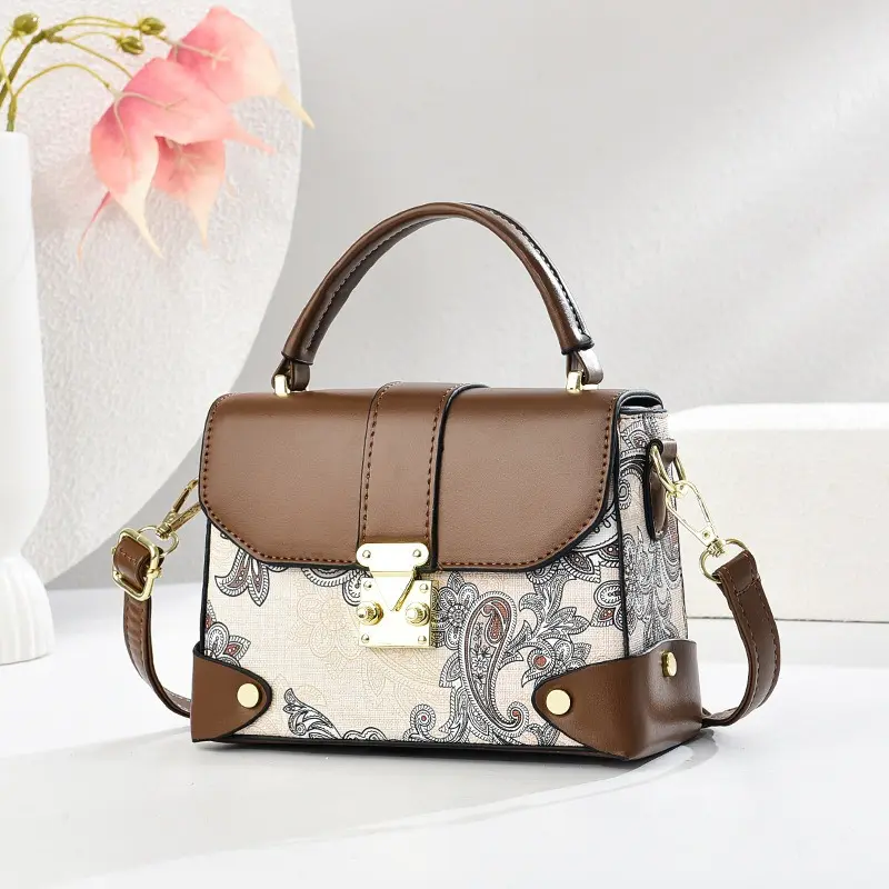 High Quality Women's Print Leather Shoulder Bags Classic Womens Crossbody Bag Luxury Designer Small Handbags and Purses women