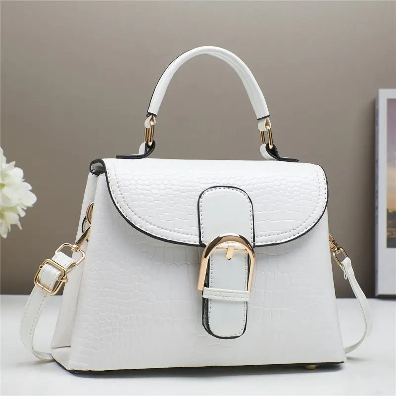 Luxury Designer Brand Temperament Women's Bag New High Quality Shoulder Crossbody Bag Women's Alligator Pattern Pillow Handbag