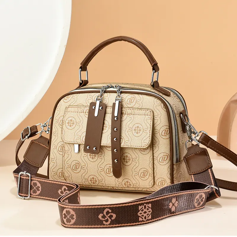 High-quality Exquisite Small Square Bag Fashion Shoulder Bags for Luxury Design Ladies Casual Commuting Tote Bag Crossbody Sac