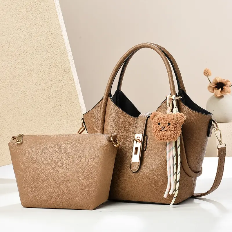 Super High Quality Pu Leather Top Handle Crossbody Bag Women Casual Shoulder Messenger Bags Ladies Fashionable Handbag