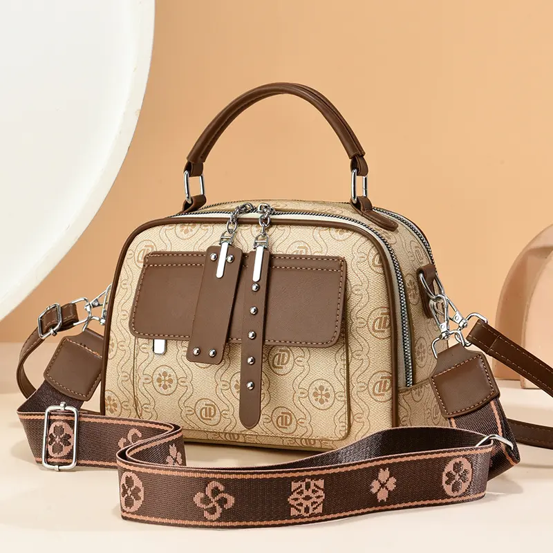 High-quality Exquisite Small Square Bag Fashion Shoulder Bags for Luxury Design Ladies Casual Commuting Tote Bag Crossbody Sac