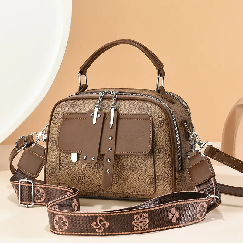 High-quality Exquisite Small Square Bag Fashion Shoulder Bags for Luxury Design Ladies Casual Commuting Tote Bag Crossbody Sac