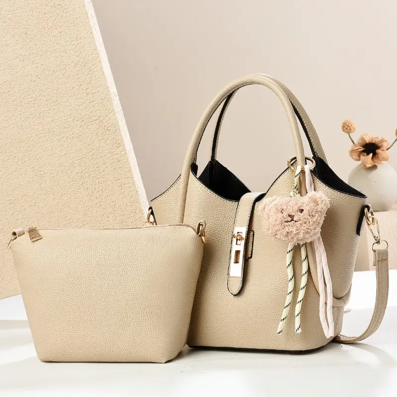 Super High Quality Pu Leather Top Handle Crossbody Bag Women Casual Shoulder Messenger Bags Ladies Fashionable Handbag