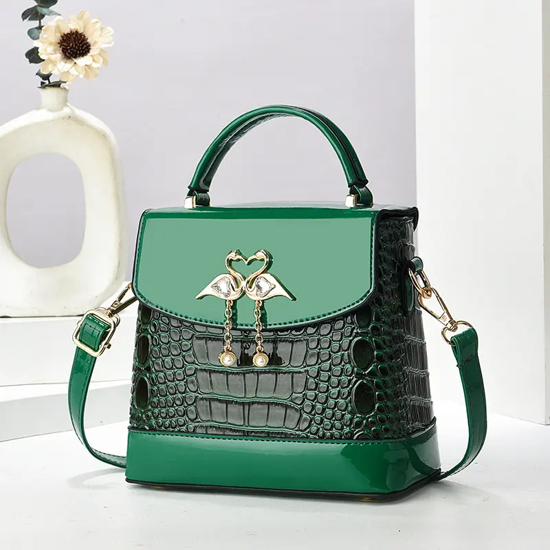Womens Shoulder Bag Luxury Crocodile Patterned Women's Handbags Bag for Woman Female Clutch Phone Bags Small Crossbody Bags