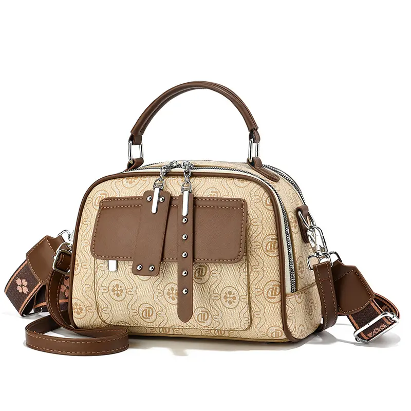High-quality Exquisite Small Square Bag Fashion Shoulder Bags for Luxury Design Ladies Casual Commuting Tote Bag Crossbody Sac