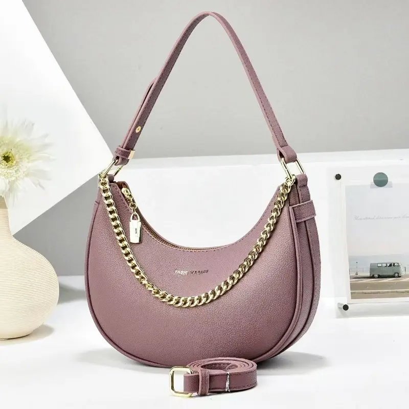 Fashionable Chain Handbag Trendy Fashion Women's Small Shoulder Bag 2025 New Style Versatile Underarm Crossbody Women's Bag