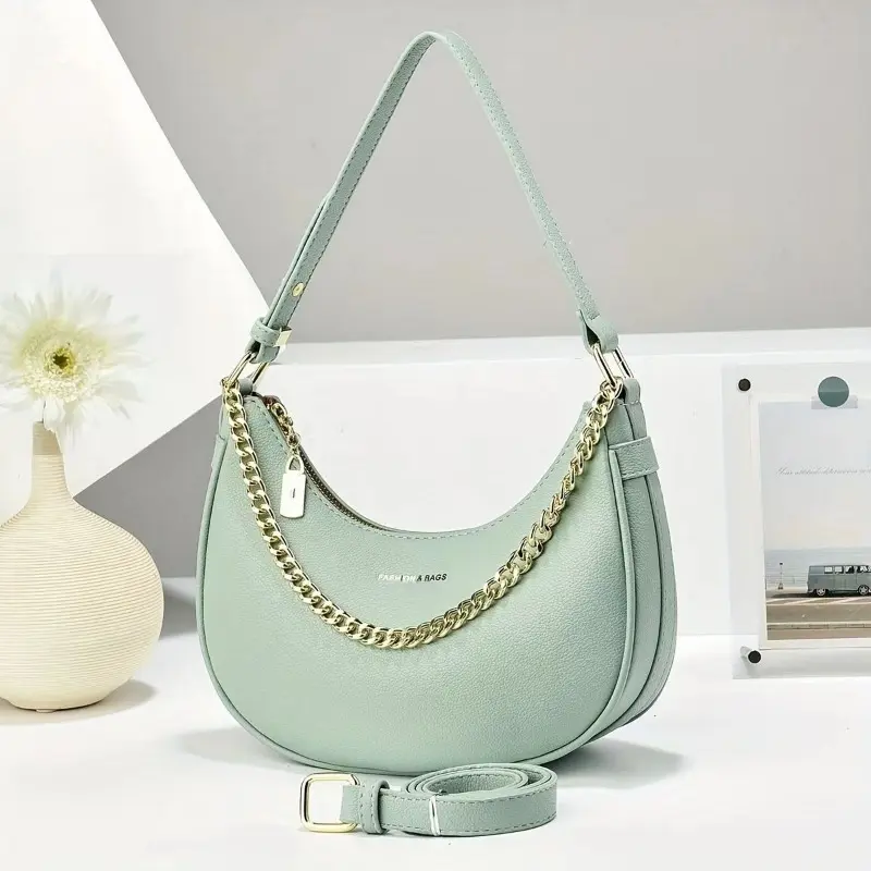 Fashionable Chain Handbag Trendy Fashion Women's Small Shoulder Bag 2025 New Style Versatile Underarm Crossbody Women's Bag
