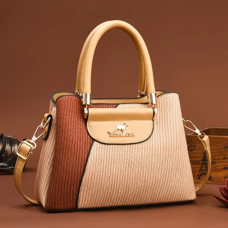 20205 New Brand High Quality Pu Leather Casual Tote Luxury Handbags Women Bags Designer Shoulder Top-handle Bags for Women Sac