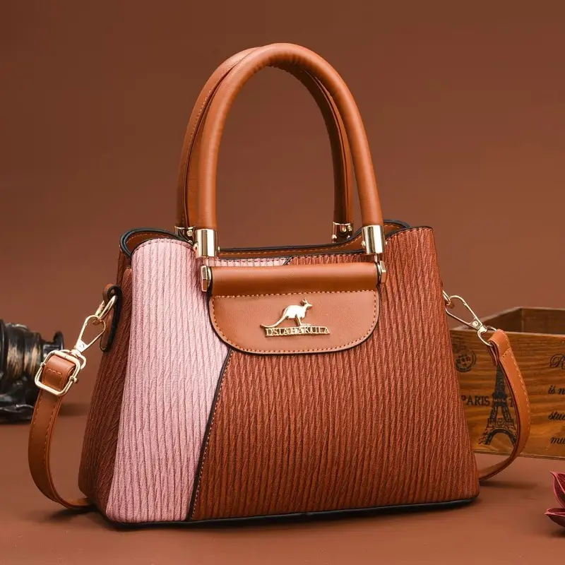 20205 New Brand High Quality Pu Leather Casual Tote Luxury Handbags Women Bags Designer Shoulder Top-handle Bags for Women Sac