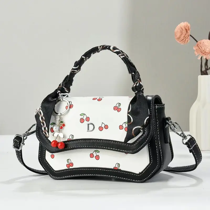 Quality Exquisite Print Ladies Purses and Handbag Fashion Messenger Shoulder Bags for Women Ladies Crossbody Small Square Bag
