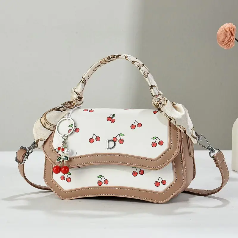 Quality Exquisite Print Ladies Purses and Handbag Fashion Messenger Shoulder Bags for Women Ladies Crossbody Small Square Bag