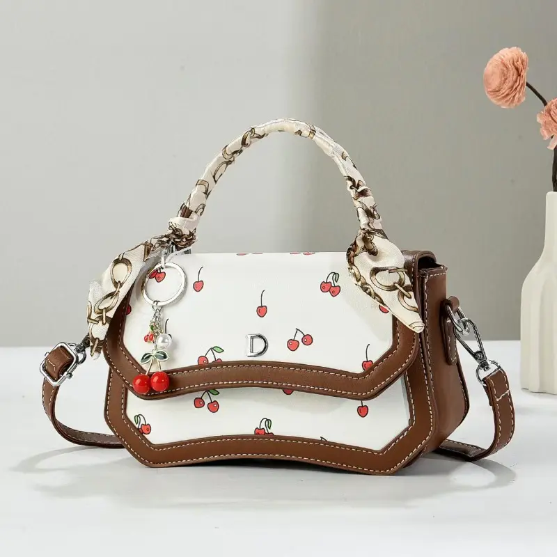 Quality Exquisite Print Ladies Purses and Handbag Fashion Messenger Shoulder Bags for Women Ladies Crossbody Small Square Bag