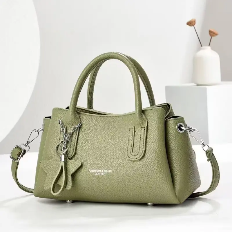 Light Women's Bags for Mom Multi-pocket Design Ladies Crossbody Shoulder Bags Vintage Pu Leather Purses and Handbags Sac A Main