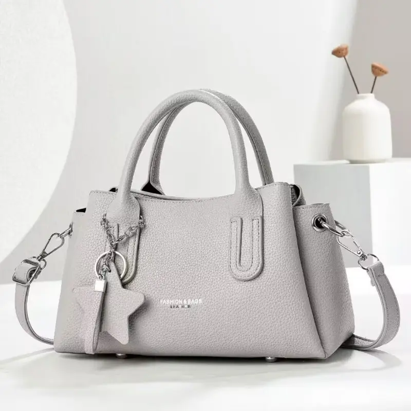 Light Women's Bags for Mom Multi-pocket Design Ladies Crossbody Shoulder Bags Vintage Pu Leather Purses and Handbags Sac A Main