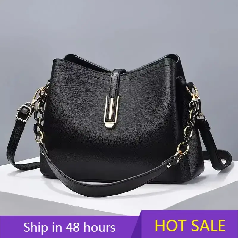 Fashion Brand Designer Women'S Crossbody Bag Large Capacity Casual Handbag Classic Retro Shoulder Bag Commuting Tote Bag Women