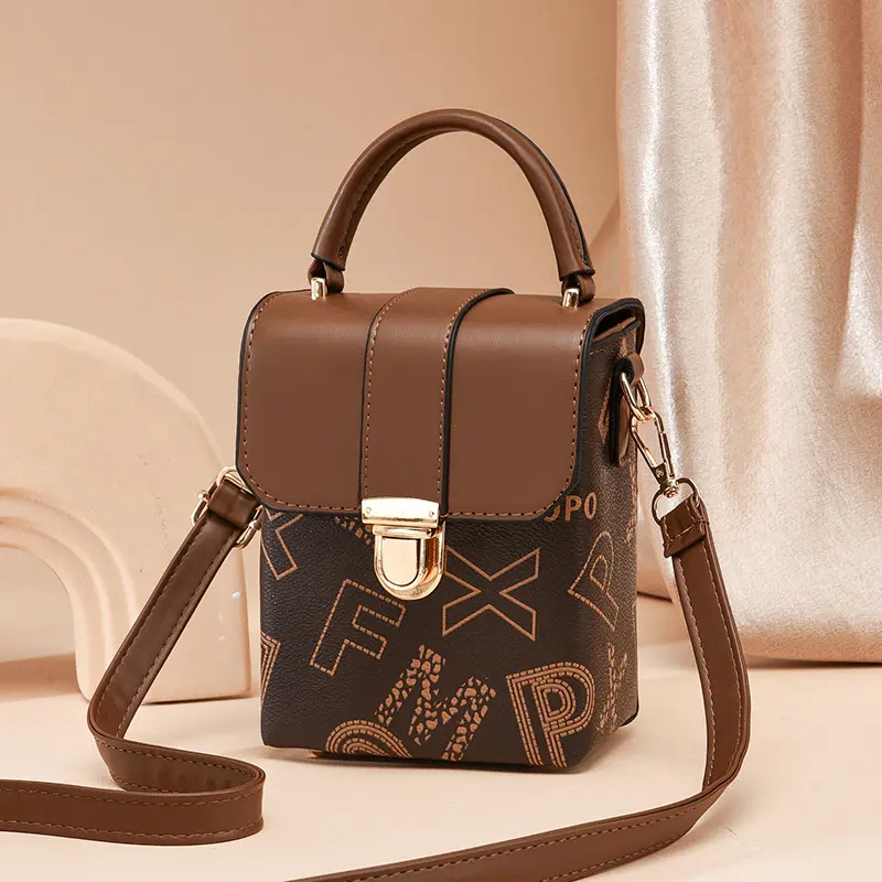 Fashion Cute Women's PU Leather Shoulder Bag Girls Casual Small Handbag Bags for Woman Luxury Designer Crossbody Bags